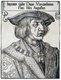 Maximilian I (22 March 1459 – 12 January 1519), the son of Frederick III, Holy Roman Emperor, and Eleanor of Portugal, was King of the Romans (also known as King of the Germans) from 1486 and Holy Roman Emperor from 1508 until his death, though he was never in fact crowned by the Pope, the journey to Rome always being too risky.<br/><br/>

He had ruled jointly with his father for the last ten years of his father's reign, from c. 1483. He expanded the influence of the House of Habsburg through war and his marriage in 1477 to Mary of Burgundy, the heiress to the Duchy of Burgundy, but he also lost the Austrian territories in today's Switzerland to the Swiss Confederacy.