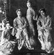 Burma / Myanmar: Four daughters of King Thibaw (1859-1916) and Queen Supayalat (1859-1925), c. 1905