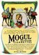 USA: Advertisement for 'Mogul' brand Egyptian cigarettes featuring Orientalist themes including turbaned men and camels, Sosterios Anargyros, New York, 1920