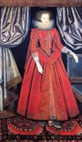 Catherine (or Katherine) Howard, Countess of Suffolk (1564–1633) was born in Charlton, Wiltshire, the oldest child of Sir Henry Knyvet and his wife Elizabeth Stumpe.<br/><br/>

Her uncle was Sir Thomas Knyvet, who foiled the gunpowder plot.