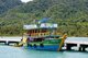 Thailand: Dive boat at the pier, Bang Bao fishing village, Ko Chang, Trat Province