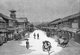Japan: The main street of Kyoto, 1891, from the Russian journal  <i>Vsemirnaya illyustratsiya</i> (The Illustrated World), 45, 1165, 1891