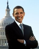 Barack Hussein Obama II (born August 4, 1961) is the 44th and current President of the United States, as well as the first African American to hold the office.<br/><br/>

Born in Honolulu, Hawaii, Obama is a graduate of Columbia University and Harvard Law School, where he served as president of the Harvard Law Review.