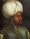 Turkey: Ottoman sultan Murad III (a.k.a. Amurath III, r. 1574 - 95) by Romuald Le Peru. Oil on canvas