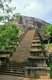 Sri Lanka: The stone staircase at Yapahuwa, an ancient rock fortress in Sri Lanka's North Western Province