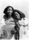 Tanzania / Zanzibar: Two young Swahili girls, Zanzibar, c. 1900
