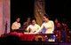 Vietnam: The traditional Vietnamese orchestra accompanying the water puppet performance at the Thang Long Water Puppet Theatre, Hanoi