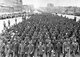 Russia / Germany: 57,000 surrendered German troops, now prisoners of war, marched through Moscow, 17 July 1944
