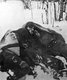 Russia / Germany: German soldiers frozen to death at Stalingrad during the bitter winter of 1942-1943