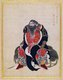 Japan: 'Tsukinoe, Ainu Chieftain of Kunashiri', Kakizaki Hakyo (1764-1826), 1790