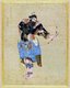 Japan: 'Shimochi, Ainu Chieftain of Akkeshi', Kakizaki Hakyo (1764-1826), 1790