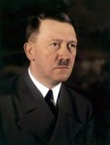 Adolf Hitler (20 April 1889 – 30 April 1945) was a German politician of Austrian origin who was the leader of the Nazi Party (NSDAP), Chancellor of Germany from 1933 to 1945, and Führer ('leader') of Nazi Germany from 1934 to 1945.<br/><br/>

As dictator of Nazi Germany he initiated World War II in Europe and was a central figure of the Holocaust.
