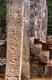 Sri Lanka: An elaborately decorated column at the 11th century Atadage (relic shrine), Polonnaruwa