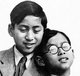 Thailand: Two Thai princes. Left, the future King Ananda Mahidol (1925-1946); right the future King Bhumibol Adulyadej (1927-) as young boys, c. 1935