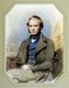 England / UK: Charles Darwin (1809-1882) aged 31 years. Chalk and water-colour drawing by George Richmond (1809-96), 1840