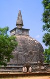 Kiri Vehera was built by Queen Subhadra, wife of King Parakramabahu, in the 12th century.<br/><br/>

Polonnaruwa, the second most ancient of Sri Lanka's kingdoms, was first declared the capital city by King Vijayabahu I, who defeated the Chola invaders in 1070 CE to reunite the country under a national leader.