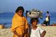 India: Children from the local fishing community at Colva Beach, Salcete, south Goa