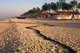 India: A net from the local fishing community lies on Colva Beach, Salcete, south Goa