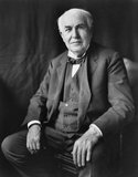 Thomas Alva Edison (February 11, 1847 – October 18, 1931) was an American inventor and businessman. He developed many devices that greatly influenced life around the world, including the phonograph, the motion picture camera, and the long-lasting, practical electric light bulb.<br/><br/>

Edison was a prolific inventor, holding 1,093 US patents in his name, as well as many patents in the United Kingdom, France, and Germany. More significant than the number of Edison's patents was the widespread impact of his inventions: electric light and power utilities, sound recording, and motion pictures all established major new industries world-wide. Edison's inventions contributed to mass communication and, in particular, telecommunications. These included a stock ticker, a mechanical vote recorder, a battery for an electric car, electrical power, recorded music and motion pictures.