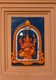 India: An image of the Hindu elephant god Ganesh on t he lamp tower (Deep Stambha) at the Shri Mangesh (Mangueshi) Temple, near Ponda, Goa