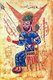 Iran / Persia: 'The King of the Jinn', from a Persian <i>dawatnamah</i>, c. 14th century, Bibliotheque Nationale, Paris