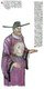 China: Notional posthumous portrait of Su Song (1020-1101), Chinese polymath and celebrated clockmaker