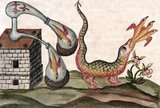 <i>Clavis Artis</i> is the title of an alchemical manuscript published in Germany in three volumes in the late 17th or early 18th century, attributed to Zoroaster (Zarathustra). It features numerous watercolour illustrations depicting alchemical images, as well as pen drawings of laboratory instruments.<br/><br/>

Three copies of the manuscript are known to exist, one at the Biblioteca dell’Accademia Nazionale dei Lincei in Rome, one at the Biblioteca Civica Attilio Hortis in Trieste, and one at the Bayerische Staatsbibliothek in Munich. There is no information about the author and the origin of the manuscript, but there are references to a Rosicrucian order (Orden der Gold- und Rosenkreutzer).