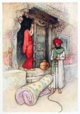 Warwick Goble (22 November 1862 – 22 January 1943) was an illustrator of children's books. He specialized in Orientalist and Indian themes.<br/><br/>

Goble was born in Dalston, north London, the son of a commercial traveller, and educated and trained at the City of London School and the Westminster School of Art. He worked for a printer specializing in chromolithography and contributed to the Pall Mall Gazette and the Westminster Gazette.<br/><br/>

In 1909, he became resident gift book illustrator for MacMillan and produced illustrations for <i>The Water Babies</i>, <i>Green Willow, and Other Japanese Fairy Tales</i>, <i>The Complete Poetical Works of Geoffrey Chaucer</i>, <i>Stories from the Pentamerone</i>, <i>Folk Tales of Bengal</i>, <i>The Fairy Book</i>, and <i>The Book of Fairy Poetry</i>.