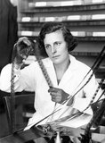 Helene Bertha Amalie 'Leni' Riefenstahl (22 August 1902 – 8 September 2003) was a German film director, producer, screenwriter, editor, photographer, actress, dancer, and propagandist for the Nazis.