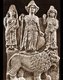 Iraq: The pre-Islamic Arabian deities Al-Lat, Al-Uzza and Manat, Hatra (temple 5), 1st century CE