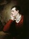 England / UK: Lord Byron (1788-1824), English poet and leading figure in the Romantic Movement. Oil on canvas, Richard Westall (died 1836)
