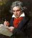 Germany: Ludwig van Beethoven (1770-1827), composer. Portrait by Joseph Karl Stieler (1781-1858), oil on canvas, 1820