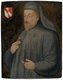 England: Geoffrey Chaucer (c. 1343-1400), author, poet and philosopher, anon., oil on wooden panel, 16th-17th century