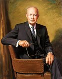 Dwight David 'Ike' Eisenhower (October 14, 1890 – March 28, 1969) was an American politician and general who served as the 34th President of the United States from 1953 until 1961. He was a five-star general in the United States Army during World War II and served as Supreme Commander of the Allied Forces in Europe.<br/><br/>

Eisenhower was responsible for planning and supervising the invasion of North Africa in Operation Torch in 1942–43 and the successful invasion of France and Germany in 1944–45 from the Western Front. In 1951, he became the first Supreme Commander of NATO.