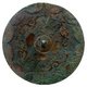 China: Bronze mirror decorated with leaping animals, Eastern Zhou Dynasty, Warring States Period, 403-221 BCE, Ethnological Museum, Berlin