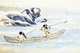 Japan: 'Seal Hunting', from <i>Ezo Shima Kikan</i> ('Unusual Views of Ezo [Hokkaido]'), painted handscroll, Hata Awagimaro (1764-1808), c. 1840