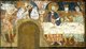 Spain: 'The wedding at Cana in Galilee', fresco from the Hermitage of San Baudelio de Berlanga, Soria, c. 1125