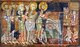 Spain: 'Entry of Christ into Jerusalem', fresco from the Hermitage of San Baudelio de Berlanga, Soria, c. 1125