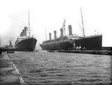 RMS Titanic was a British passenger liner that sank in the North Atlantic Ocean in the early morning of 15 April 1912, after colliding with an iceberg during her maiden voyage from Southampton to New York City.<br/><br/>

Of the 2,224 passengers and crew aboard, more than 1,500 died in the sinking, making it one of the deadliest commercial peacetime maritime disasters in modern history. The largest ship afloat at the time it entered service, the RMS Titanic was the second of three Olympic class ocean liners operated by the White Star Line, and was built by the Harland and Wolff shipyard in Belfast.<br/><br/>

RMS Olympic was a transatlantic ocean liner, the lead ship of the White Star Line's trio of Olympic-class liners. Unlike her younger sister ships, Olympic enjoyed a long and illustrious career, spanning 24 years from 1911 to 1935. This included service as a troopship during the First World War, which gained her the nickname 'Old Reliable'. Olympic returned to civilian service after the war and served successfully as an ocean liner throughout the 1920s and into the first half of the 1930s.