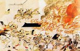 The Siege of the Sanjo Palace was the primary battle of the Heiji Rebellion (January 19 - February 5, 1160).<br/><br/>

In the Siege of Sanjo Palace, Nobuyori and his Minamoto allies abducted the former emperor Emperor Go-Shirakawa and Emperor Nijo and set fire to the Palace.