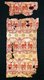 Central Asia / China: Fragment of silk textile depicting deer facing each other, Xinjiang or Central Asia, 7th-8th century