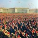 China: Enthusiastic 'Red Guards' wave copies of Mao Zedong's 'Little Red Book' (Quotations from Chairman Mao Tse-tung, <i>Mao Zhuxi Yulu</i>), Tiananmen, Beijing, c. 1966