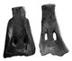 China: Neolithic bone spade, Hemudu Culture (5500 to 3300 BCE), Hemudu, Yuyao, Zhejiang Province, excavated 1974