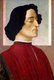 Giuliano de' Medici (25 March 1453 – 26 April 1478) was the second son of Piero de' Medici and Lucrezia Tornabuoni. He was co-ruler of Florence, with his brother Lorenzo the Magnificent. <br/><br/>

Alessandro di Mariano di Vanni Filipepi, known as Sandro Botticelli (c. 1445 – May 17, 1510), was an Italian painter of the Early Renaissance. He belonged to the Florentine School under the patronage of Lorenzo de' Medici, a movement that Giorgio Vasari would characterize less than a hundred years later in his Vita of Botticelli as a 'golden age'. <br/><br/>

Botticelli's posthumous reputation suffered until the late 19th century; since then, his work has been seen to represent the linear grace of Early Renaissance painting.