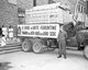 USA / Italy: One of six US Army trucks returning art treasures stolen by the Nazis to the City of Florence, 23 July, 1945