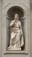 Italy: Francesco Petrarca, aka Petrarch (1304 - 1374), Italian scholar and poet. 19th century statue outside the Uffizi Gallery, Florence, Italy. Sculpted by Andrea Leoni. (2016)