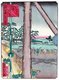 Japan: Kishi Pine Grove in Sumiyoshi (<i>Sumiyoshi Kishi-no-Himematsu</i>), from the series 'One Hundred Views of Osaka' (<i>Naniwa hyakkei</i>), Utagawa Yoshitaki (1841-1899), 1860