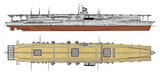 The Imperial Japanese Navy aircraft carrier Akagi was constructed between 1920 and 1927, and served between 1927 and 1942.<br/><br/>

The Akagi participated in the attack on Pearl Harbour in December 1941, and was sunk at the Battle of Midway in June 1942.