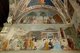 Italy: A section of the <i>History of the True Cross</i> fresco by Piero della Francesca (painted between 1447 and 1466), Bacci Chapel, Basilica of San Francesco, Arezzo, Tuscany (2016)