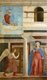 Italy: 'Annunciation' from the <i>History of the True Cross</i> fresco by Piero della Francesca (painted between 1447 and 1466), Bacci Chapel, Basilica of San Francesco, Arezzo, Tuscany (2016)